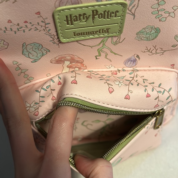 Exclusive Harry Potter Mandrake Loungefly Mini Backpack - Picture 3 of 6